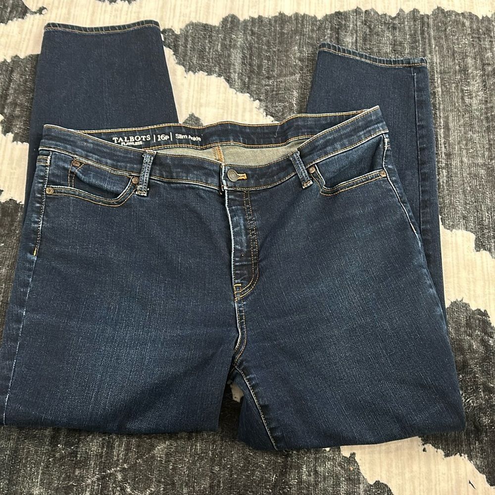 Talbots Slim Ankle Flawless Jeans